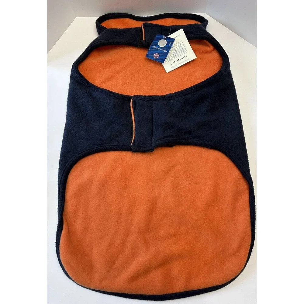 NWT All Star Dogs Auburn University Embroidered‎ Sleeveless Dog Fleece X-Large